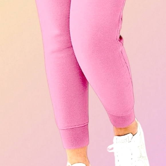 NWT XXL Ultra Soft High Waisted Slim Fit Tapered Leg Joggers - Picture 3 of 10